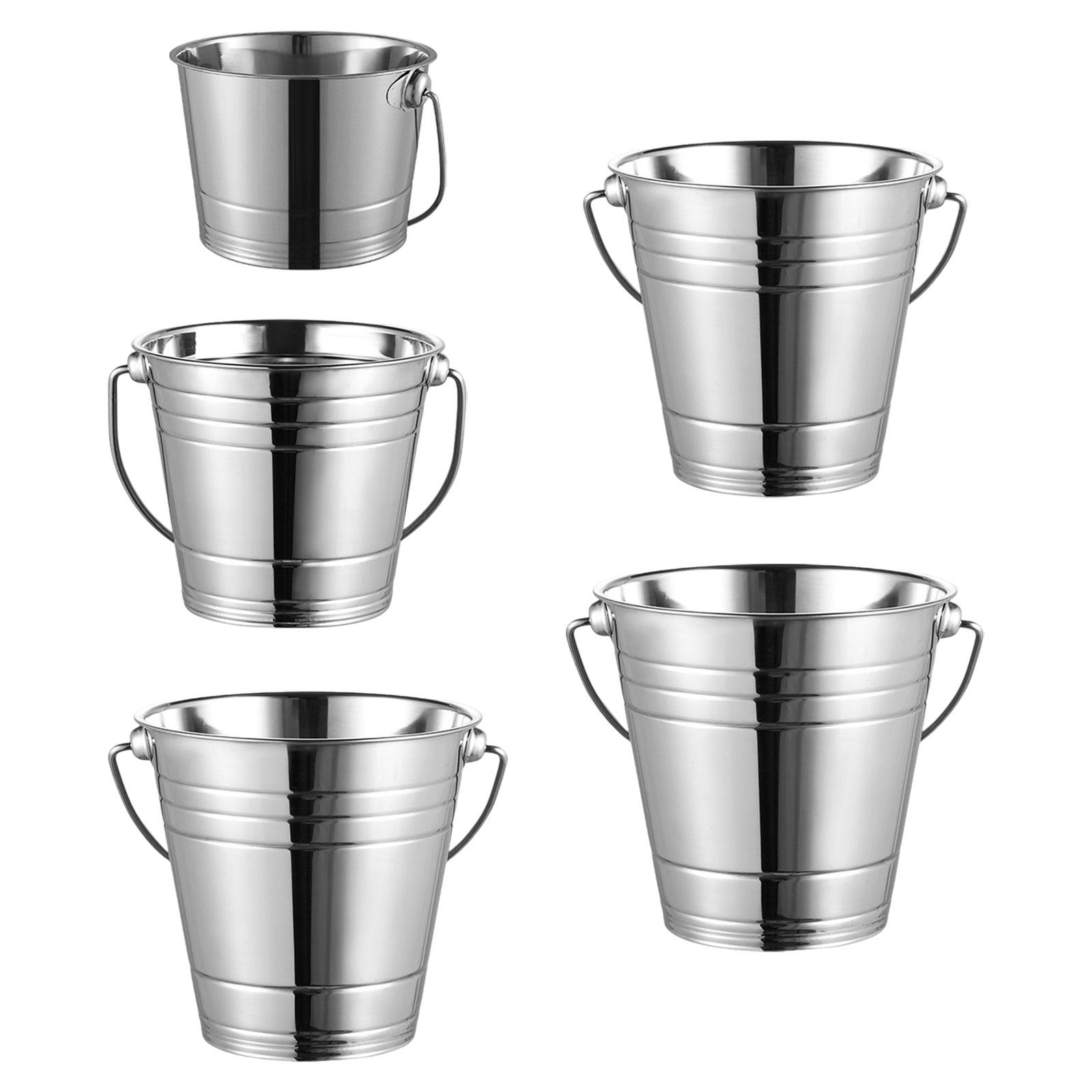 Stainless Steel Ice Bucket Sal - Ice Bucket Silver review and price