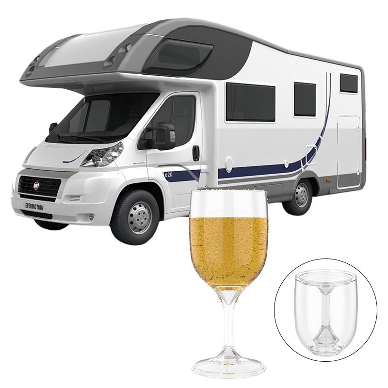 RV Portable Wine Glass Goblet  - Wine & Beer Emporium review and price