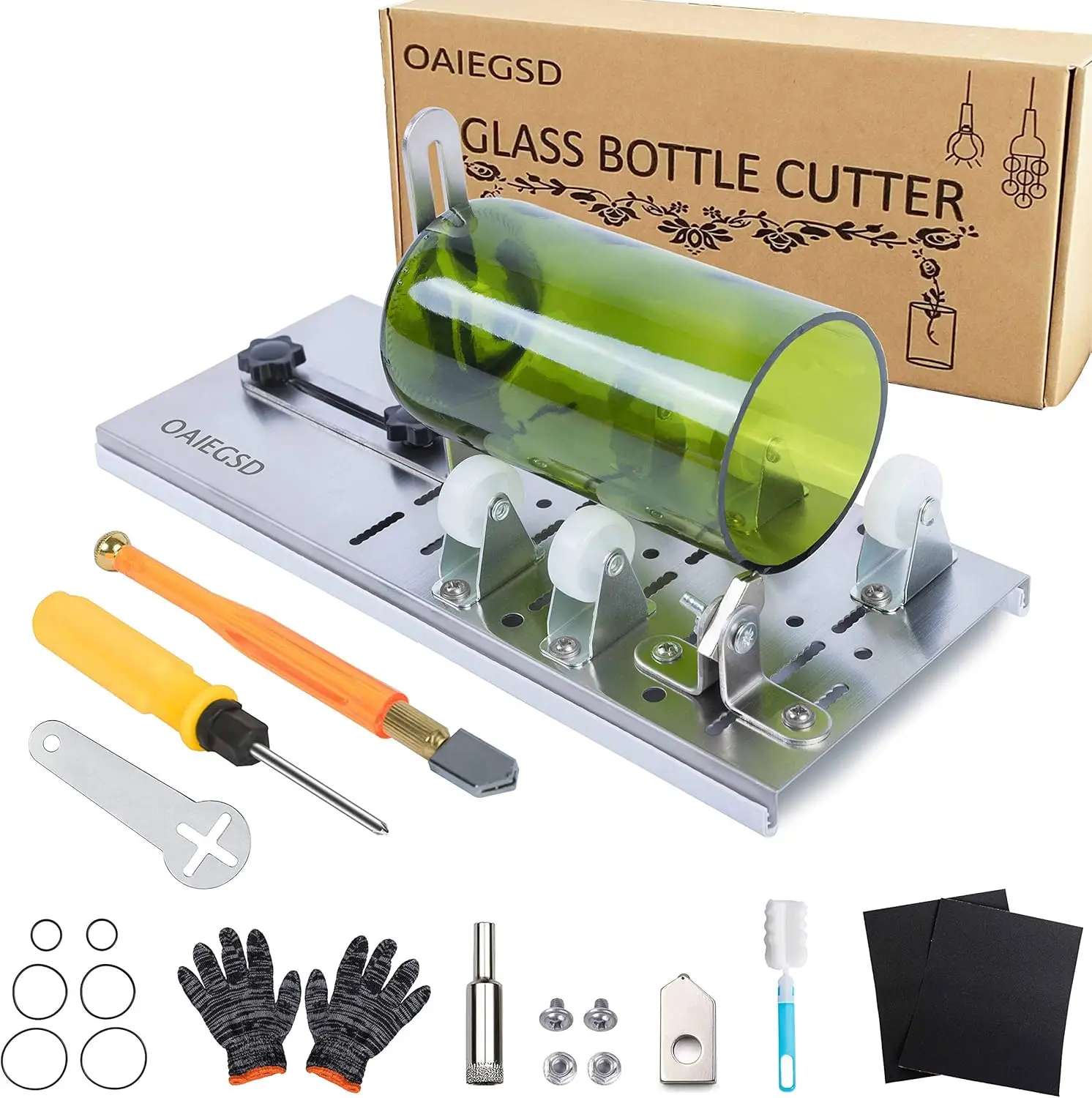 Glass Bottle Cutter Upgraded B - Beer Wine Kit review and price