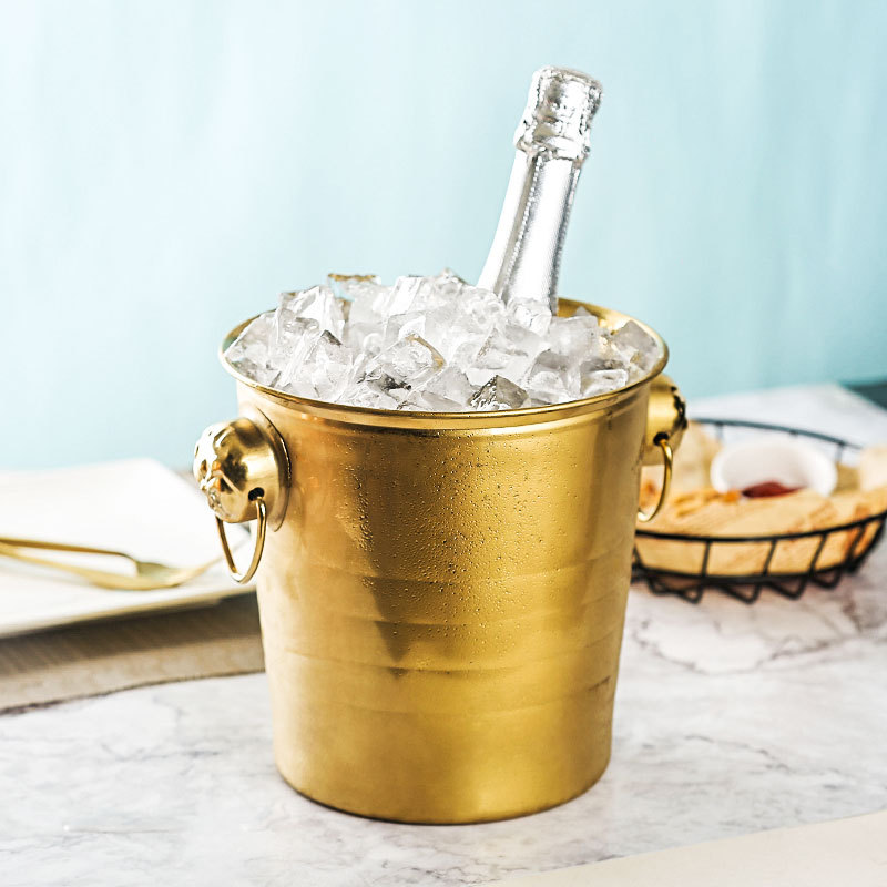 Stainless Steel Double Wall Wi - Ice Bucket Silver review and price