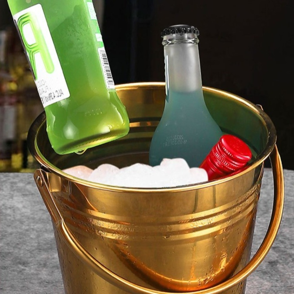 Practical Multifunctional Stai - Ice Bucket Silver review and price