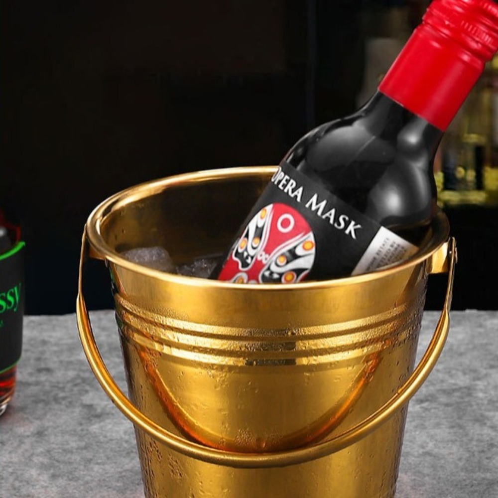 Practical Multifunctional Stai - Ice Bucket Silver review and price